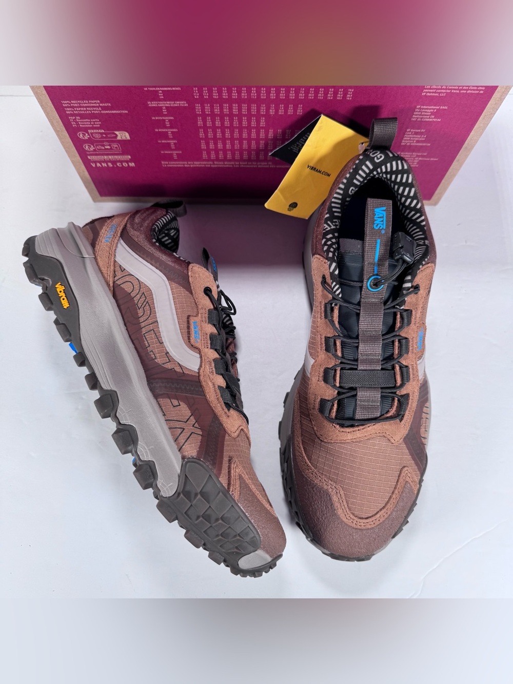Vans Crosspath XC Gore-Tex Chipmunk Mushroom Hiking Shoe Sneakers Women 9